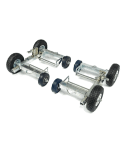 chariot dolly de fourière pour le dépannage et le remorquage de véhicules