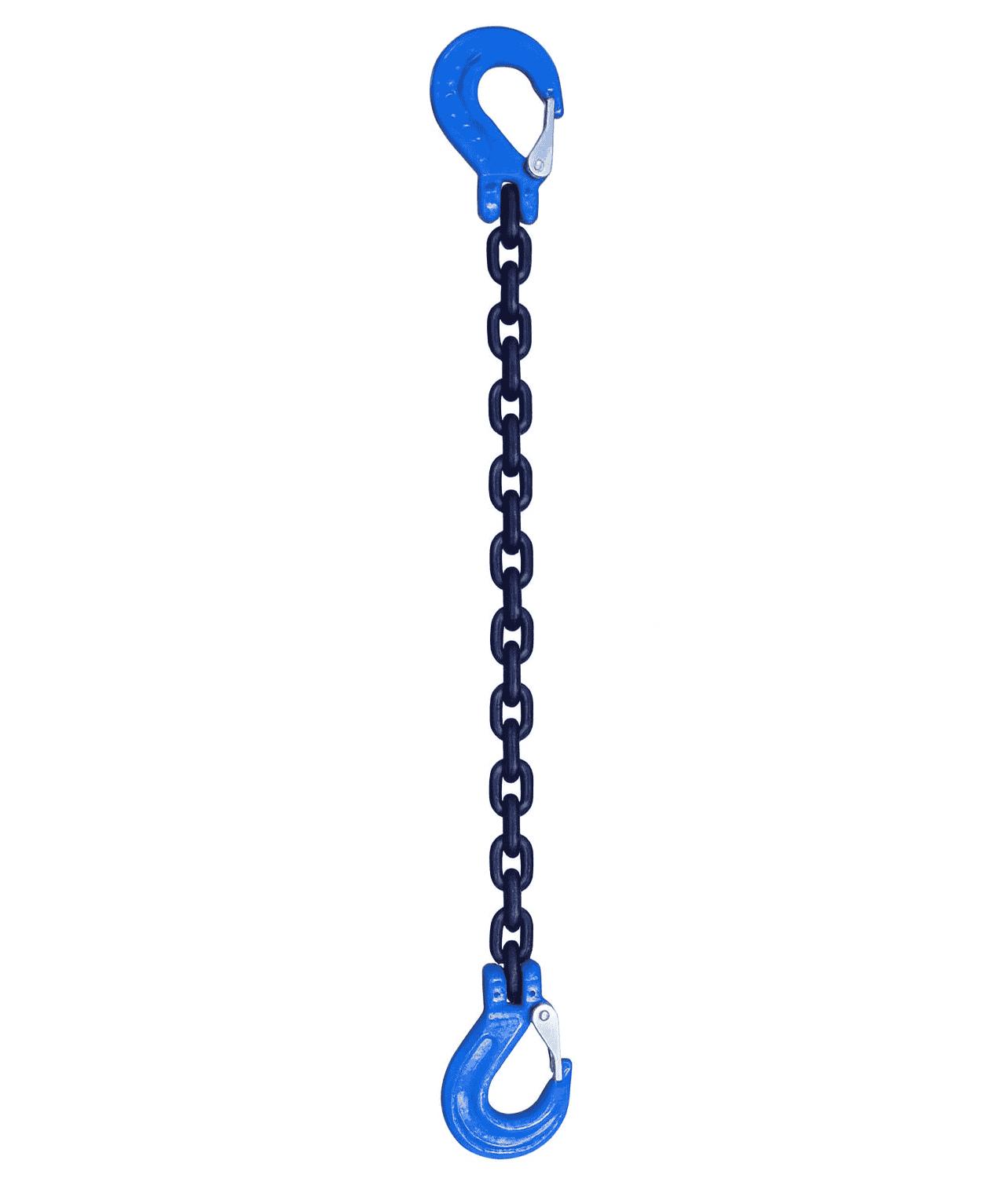 Chaine d'arrimage grade 100 avec 2 crochets linguet