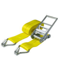 sangle d'arrimage 20T à cliquet séparé et crochets doigts soudés pour le transport sur camion