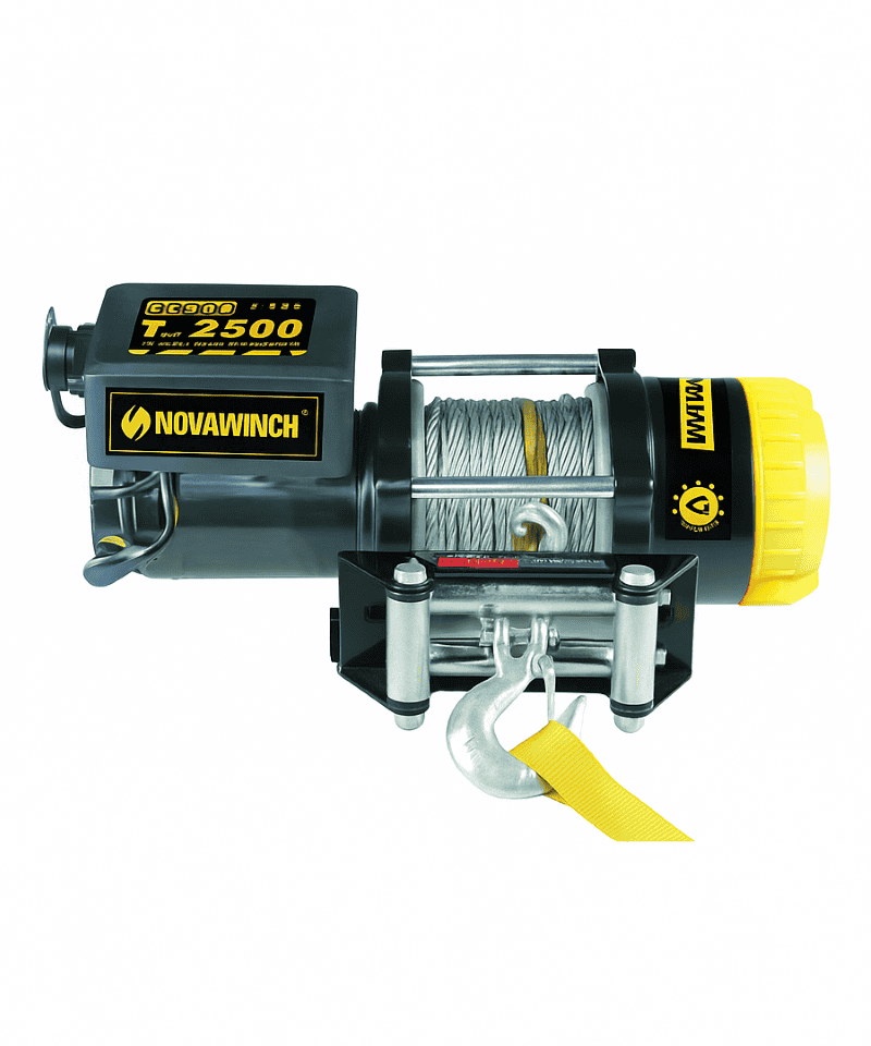 Treuil électrique 12V T2500 Novawinch pour quad, 4x4, buggy, dépanneuse, bateau