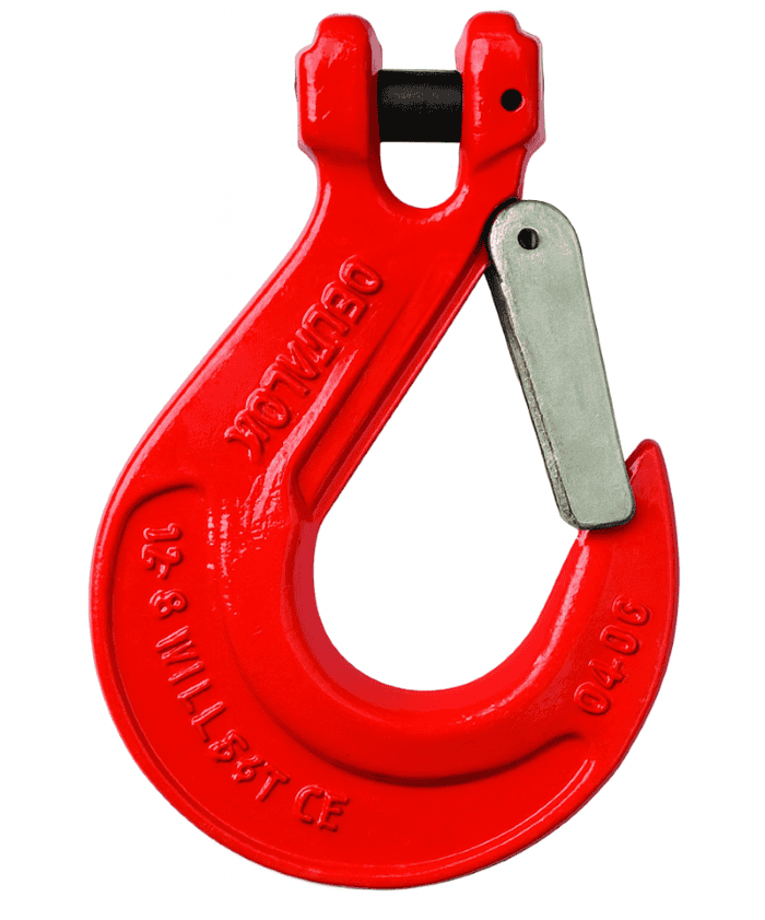 Crochet linguet à chape